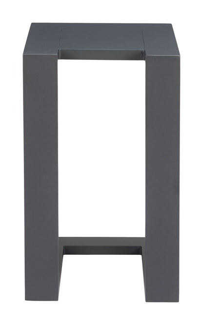 Zuo Modern Tudi Aluminum Black Side Table