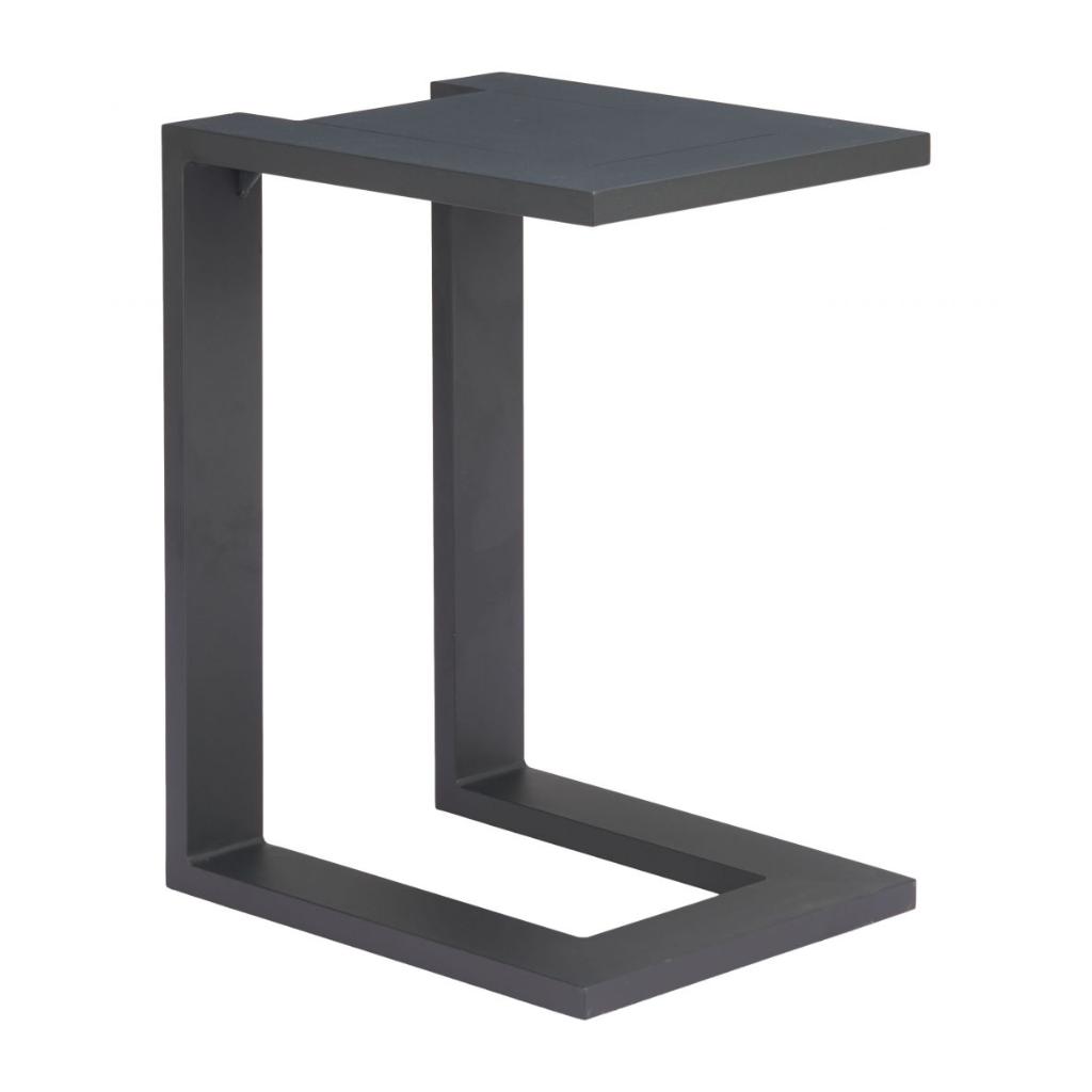 Zuo Modern Tudi Aluminum Black Side Table