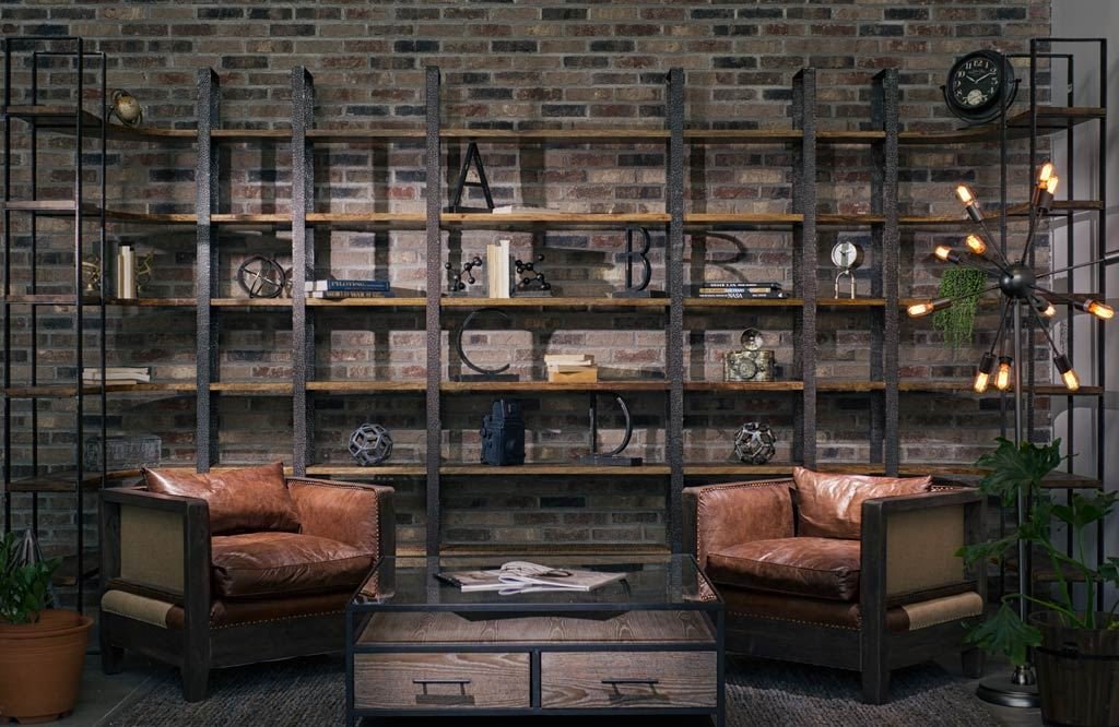 Mercana Turner Iron Six Shelving Unit