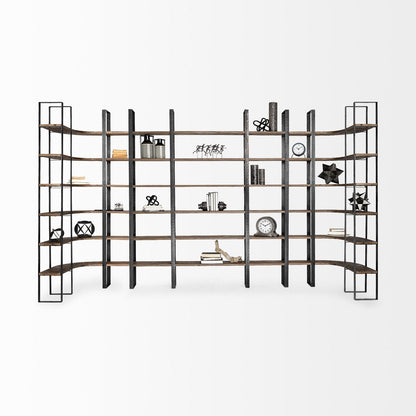 Mercana Turner Iron Six Shelving Unit