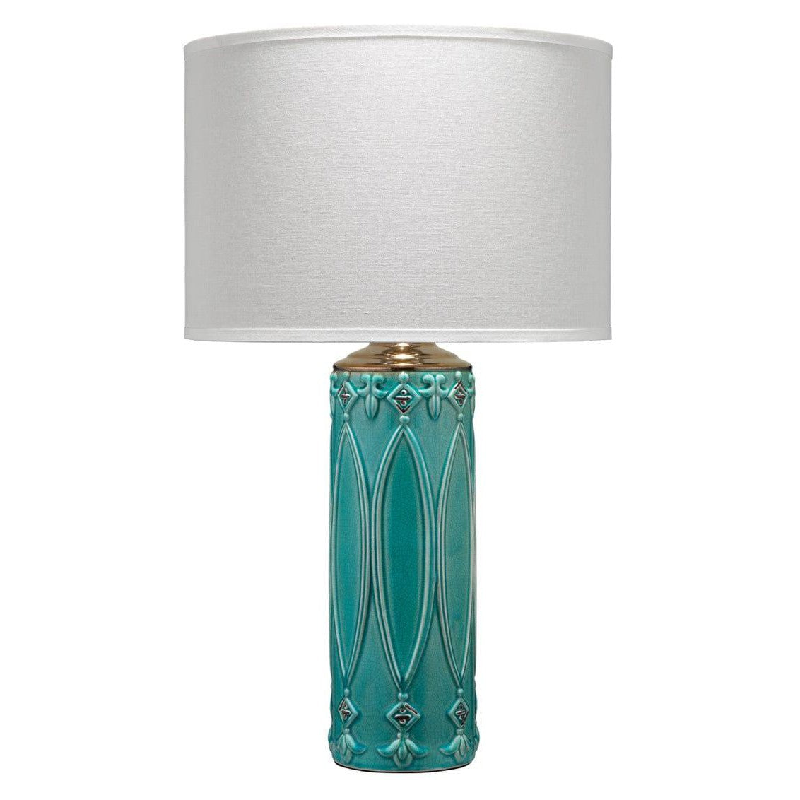 Turquoise Ceramic Tabitha Table Lamp Table Lamps Sideboards and Things By Jamie Young