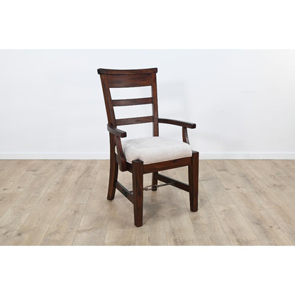 Sunny D Tuscany Cotton Dining Arm Chair (Set of 2)