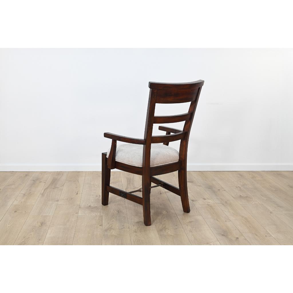 Sunny D Tuscany Cotton Dining Arm Chair (Set of 2)