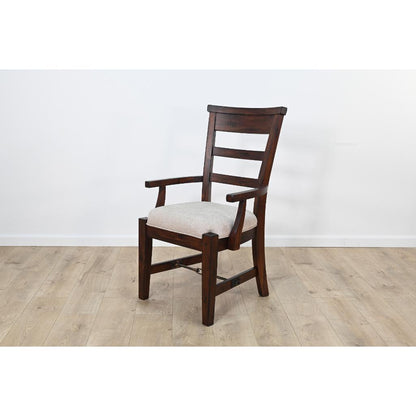 Sunny D Tuscany Cotton Dining Arm Chair (Set of 2)