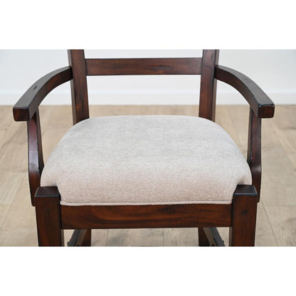 Sunny D Tuscany Cotton Dining Arm Chair (Set of 2)