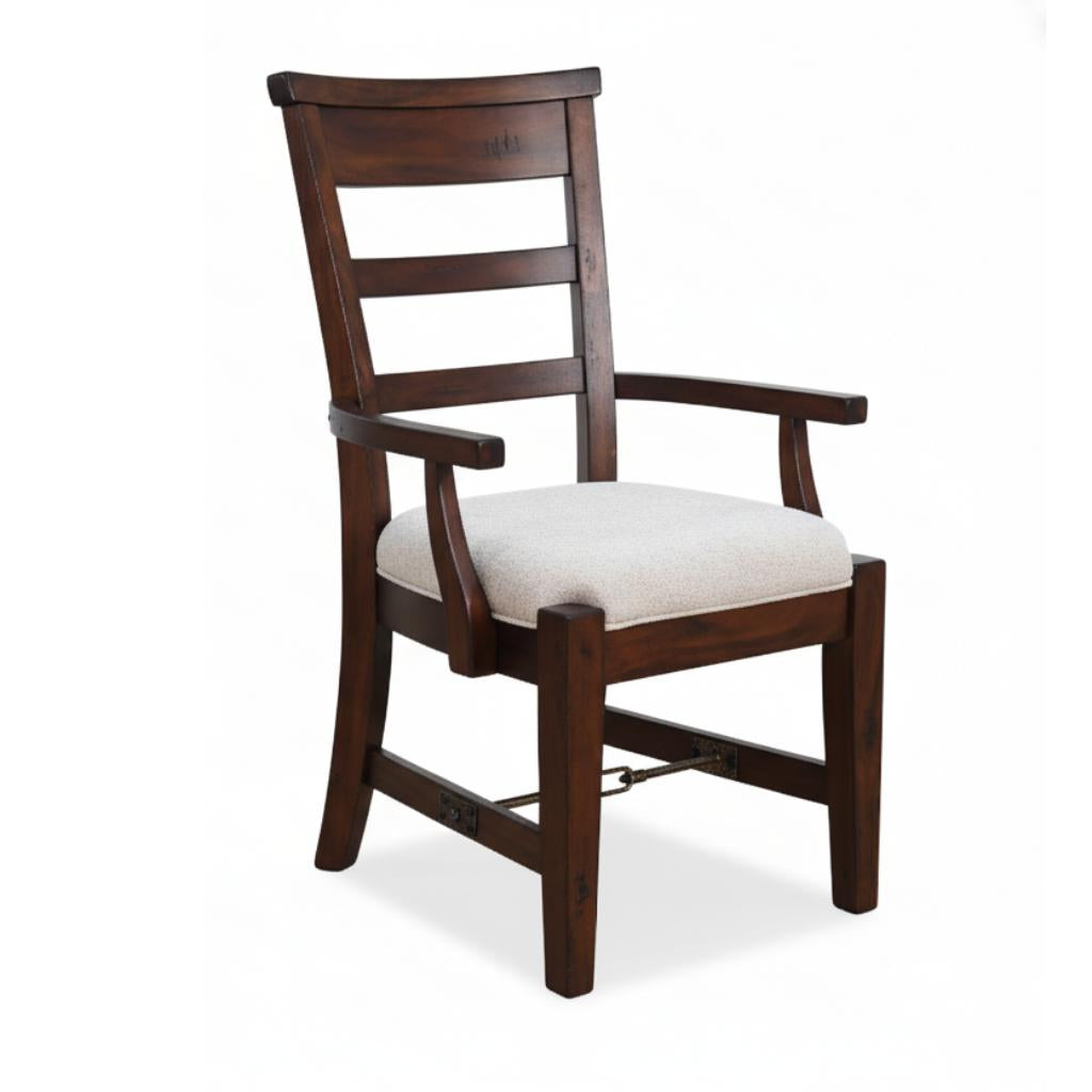 Sunny D Tuscany Cotton Dining Arm Chair (Set of 2)