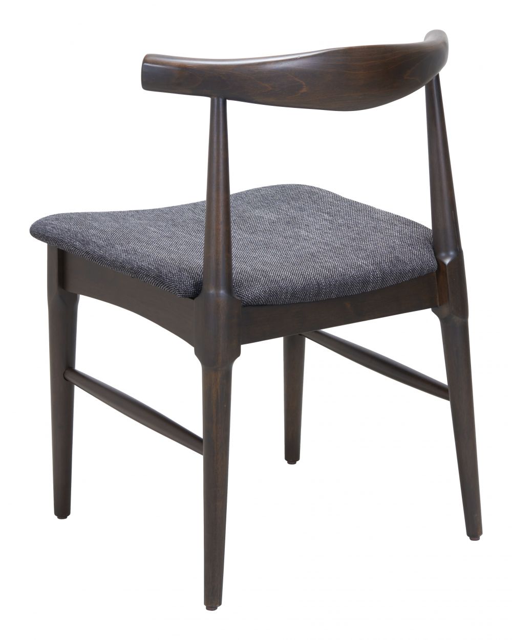 Zuo Modern Tuzka Grey Fabric Dining Chair 2PC