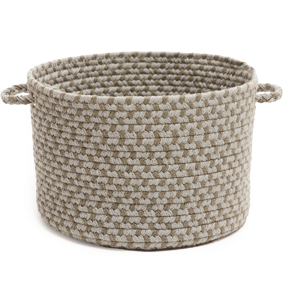 Rhody Rug Twin River Braided Handmade Basket