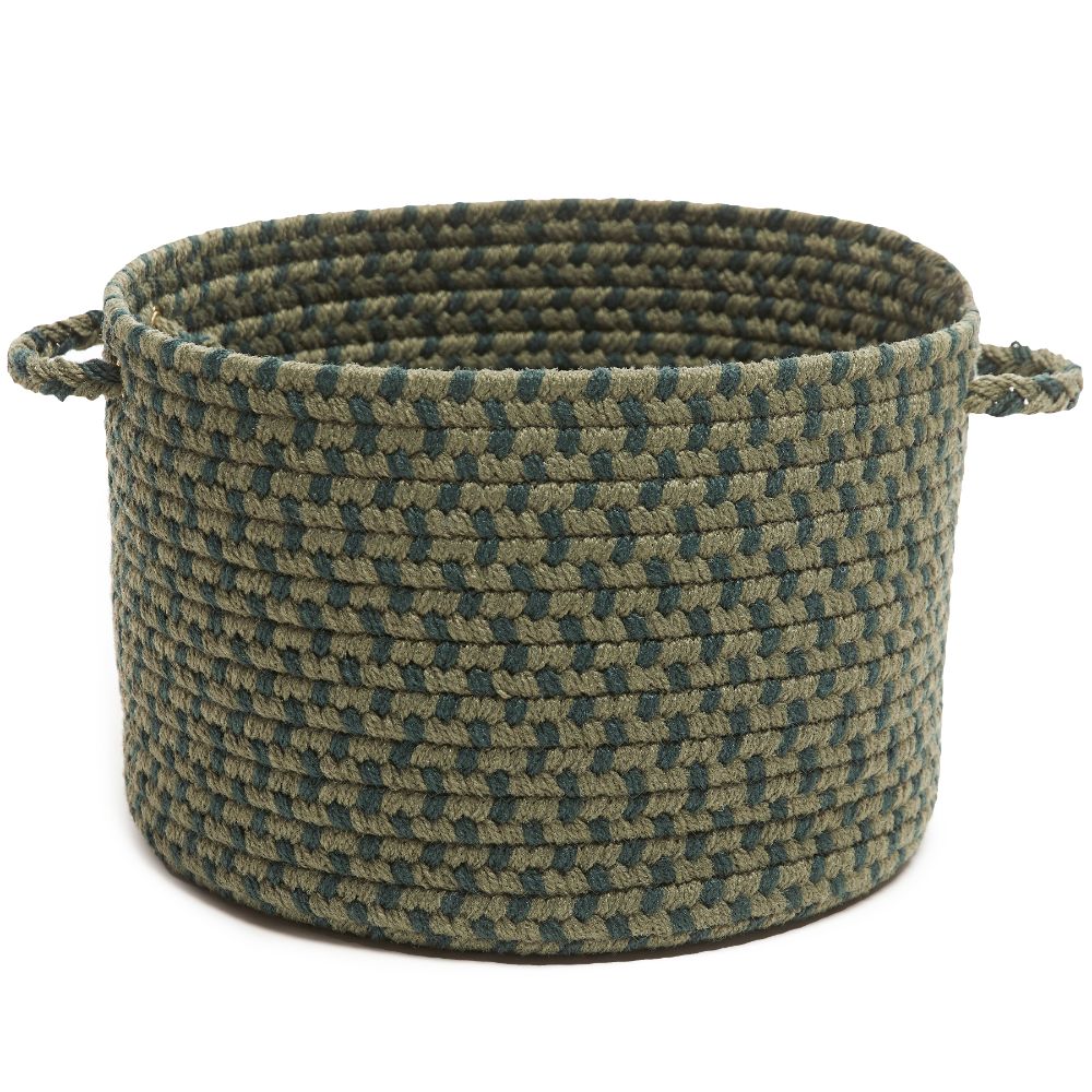 Rhody Rug Twin River Braided Handmade Basket