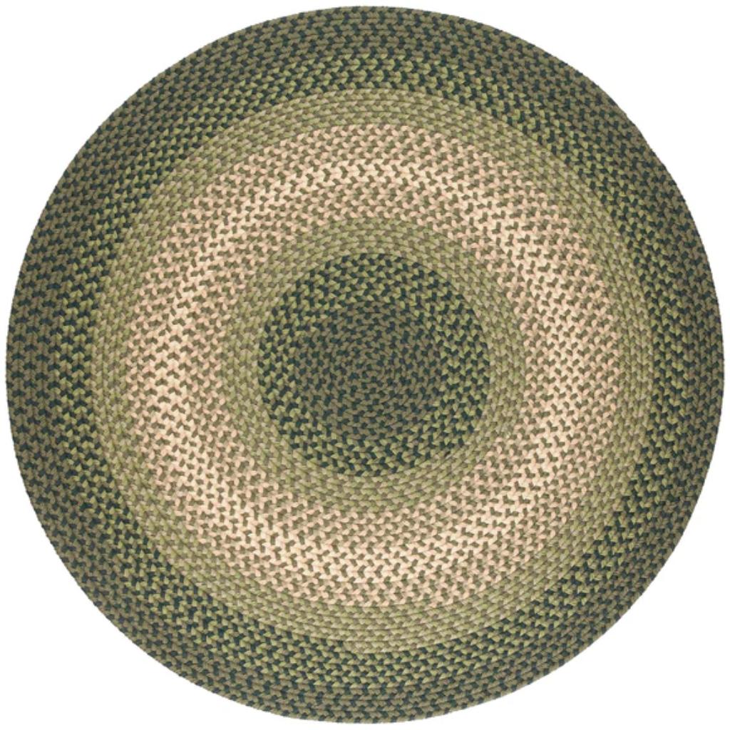 Rhody Rug Twin River Braided Round Reversible Outdoor Rugs