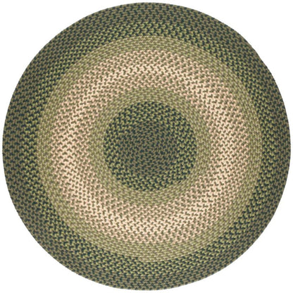 Rhody Rug Twin River Braided Round Reversible Outdoor Rugs