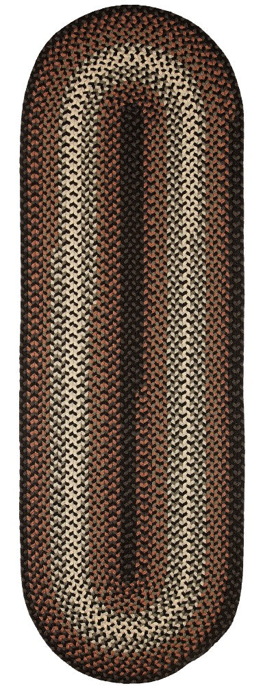 Rhody Rug Twin River Braided Runner Reversible Outdoor Rugs