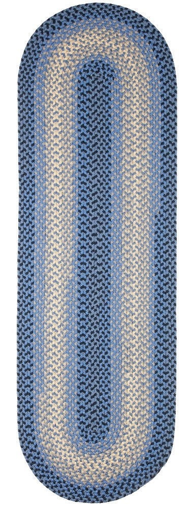 Rhody Rug Twin River Braided Runner Reversible Outdoor Rugs