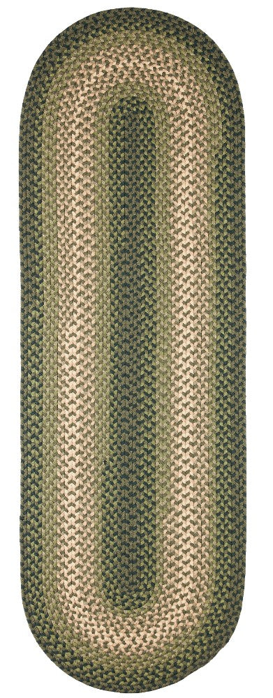 Rhody Rug Twin River Braided Runner Reversible Outdoor Rugs