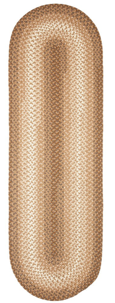 Rhody Rug Twin River Braided Runner Reversible Outdoor Rugs