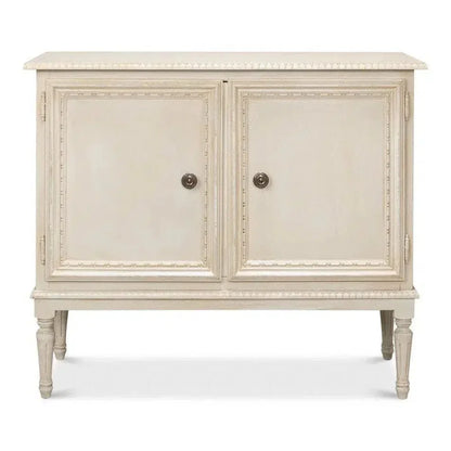 2 Door Sideboard Bright Lime White - LOOMLAN - Sarreid - Sideboards