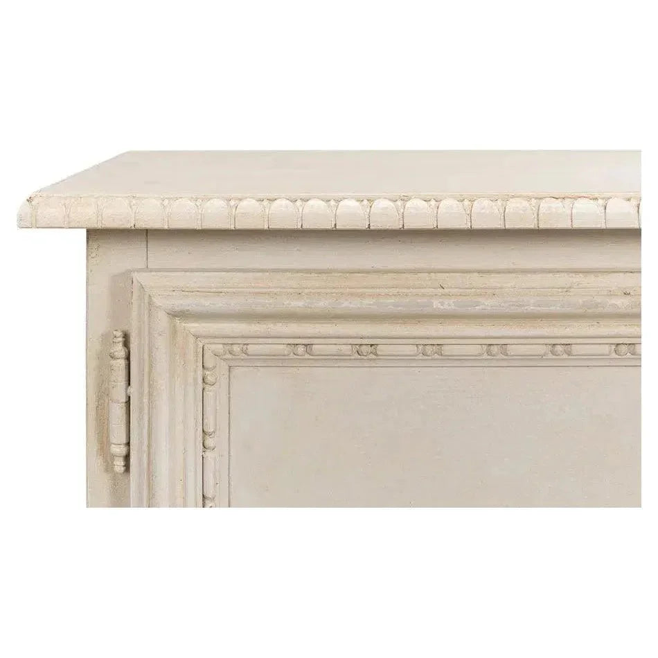 2 Door Sideboard Bright Lime White - LOOMLAN - Sarreid - Sideboards