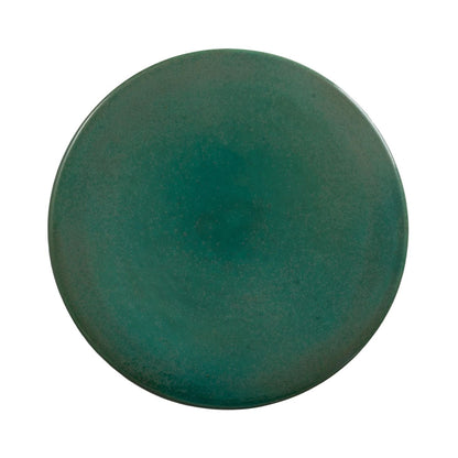 Emissary Two-Tone 14"Dia Ceramic Garden Stool