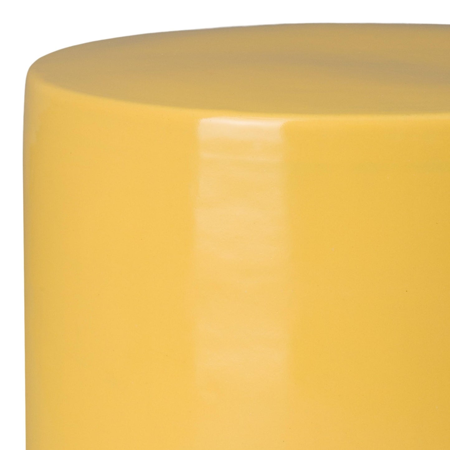 Emissary Two-Tone 18"Dia Ceramic Garden Stool