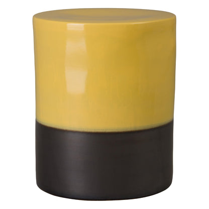 Emissary Two-Tone 22"H Ceramic Garden Stool