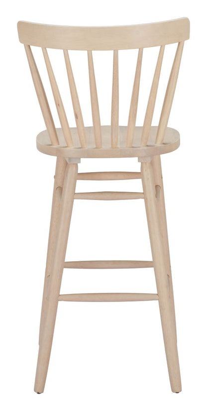 Zuo Modern Tyce Painted Wood Barstool 2PC