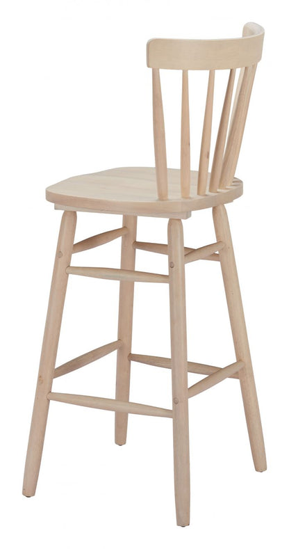 Zuo Modern Tyce Painted Wood Barstool 2PC