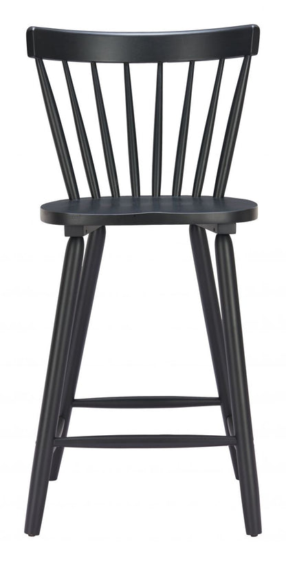 Zuo Modern Tyce Painted Wooden Counter Stool 2PC