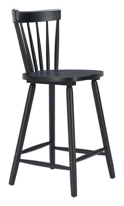 Zuo Modern Tyce Painted Wooden Counter Stool 2PC