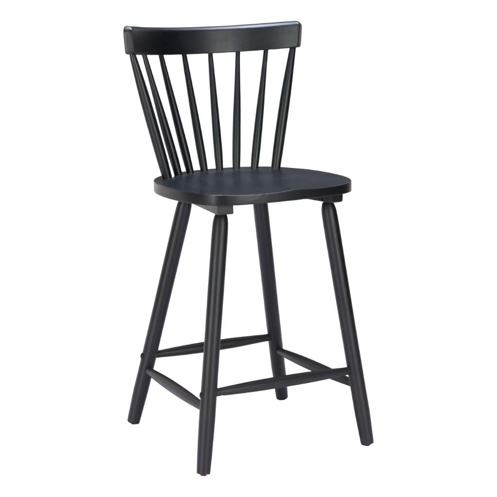 Zuo Modern Tyce Painted Wooden Counter Stool 2PC