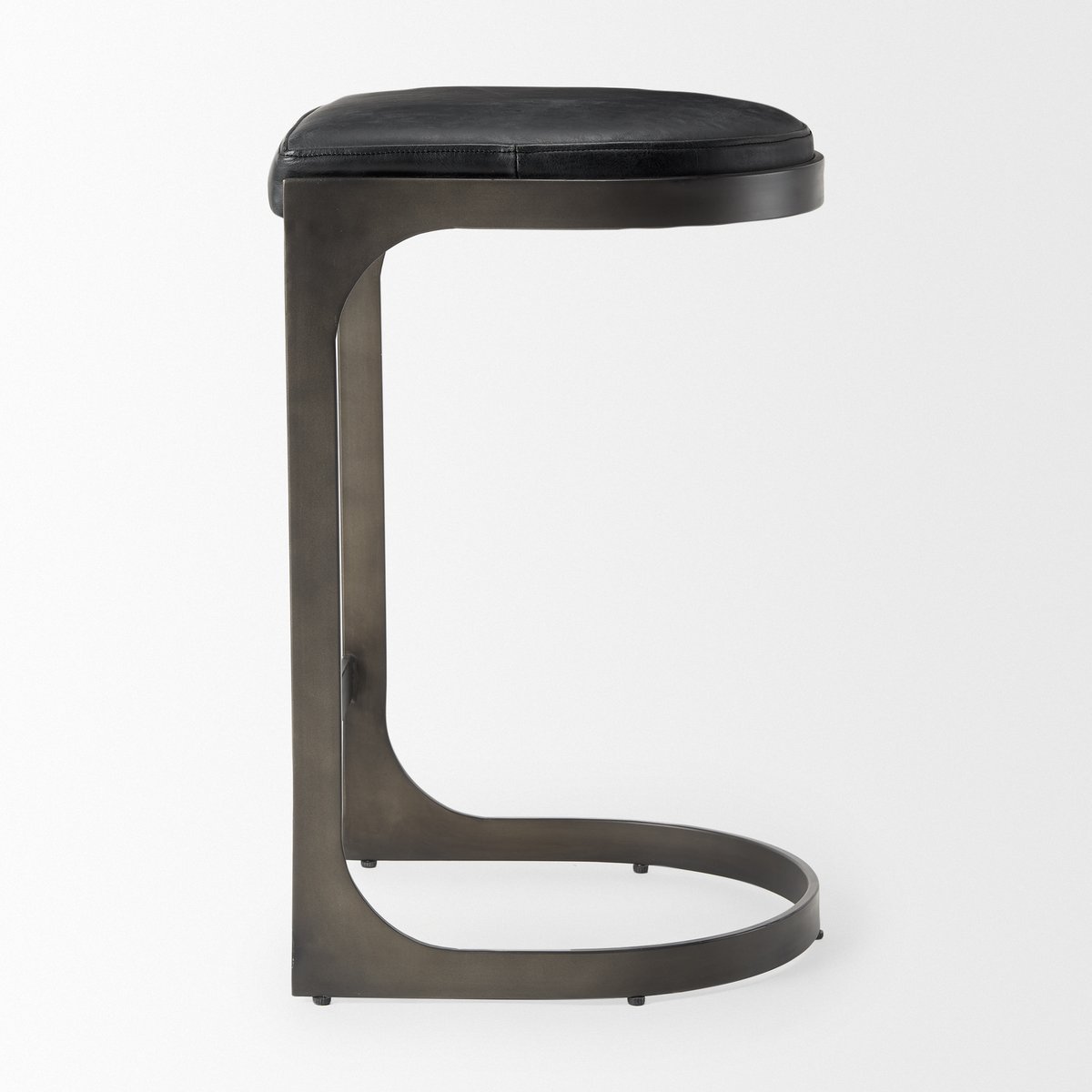 Mercana Tyson Leather Backless Counter Stool