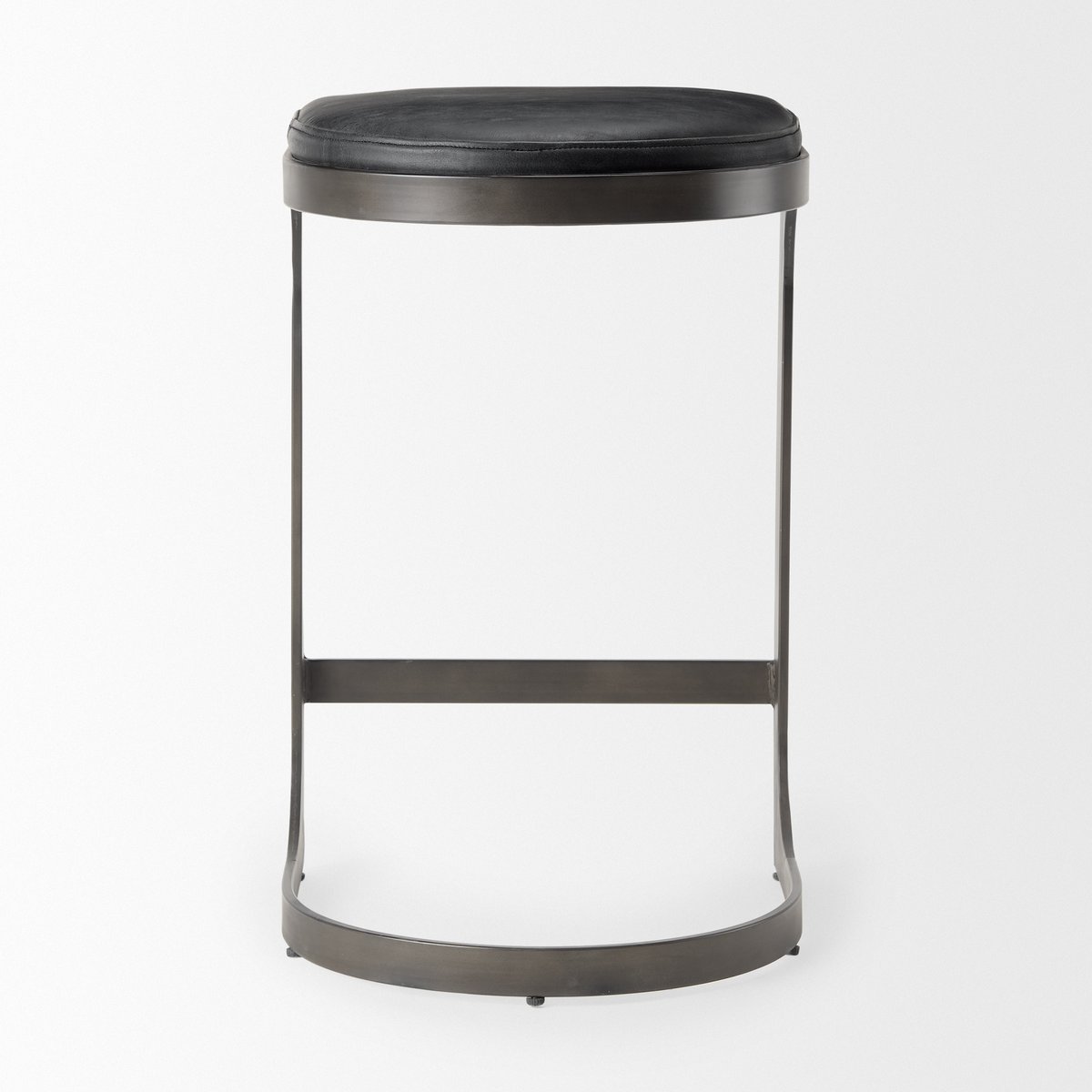Mercana Tyson Leather Backless Counter Stool