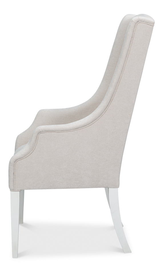 Sarreid Captains Performance Fabric Dining Chair