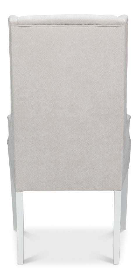 Sarreid Captains Performance Fabric Dining Chair