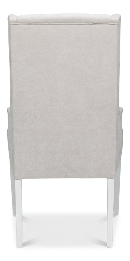 Sarreid Captains Performance Fabric Dining Chair
