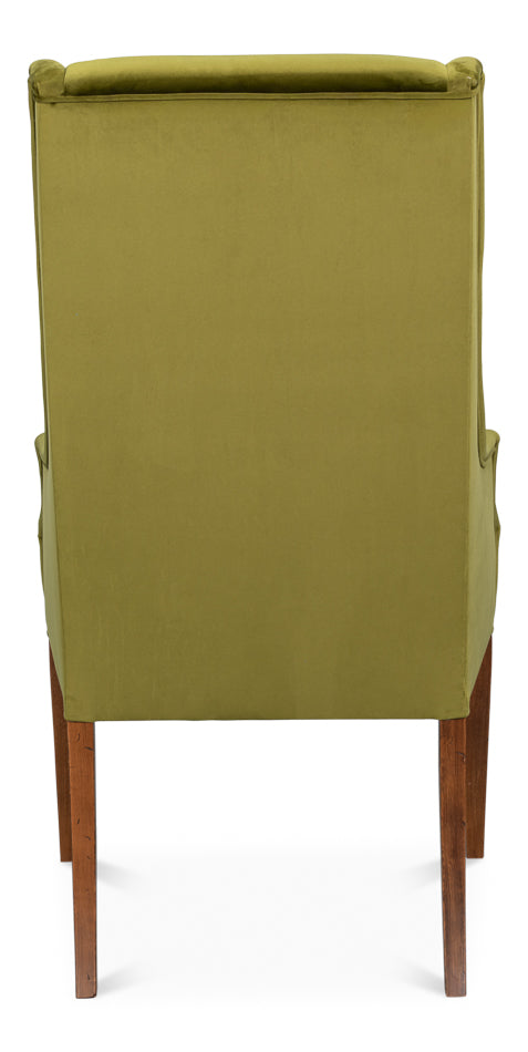 Sarreid Captains Performance Fabric Dining Chair