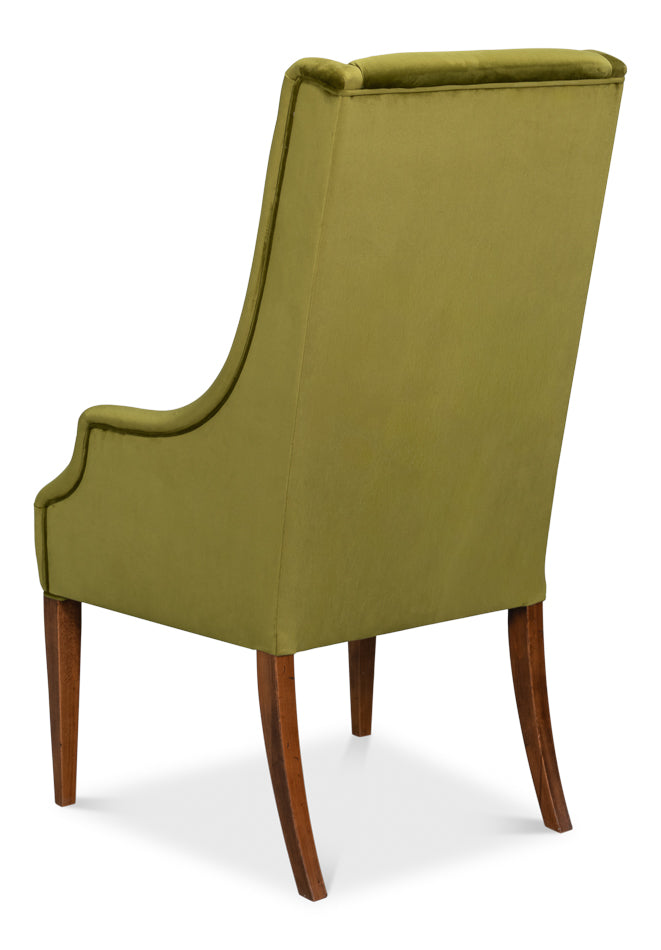 Sarreid Captains Performance Fabric Dining Chair