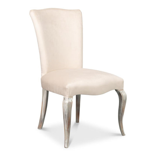 Cortina Fabric Armless Dining Chair 2PC - Upholstered