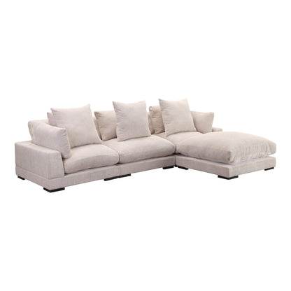 Tumble Lounge Polyester Upholstered Modular Sectional