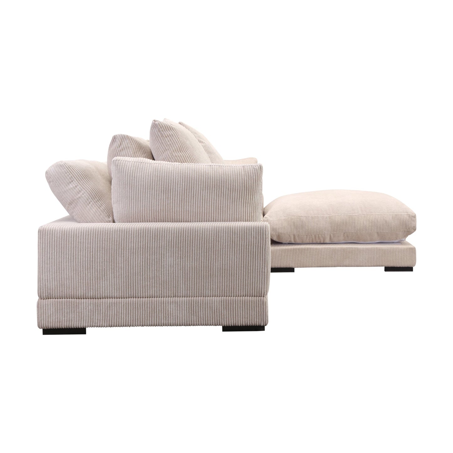 Tumble Lounge Polyester Upholstered Modular Sectional