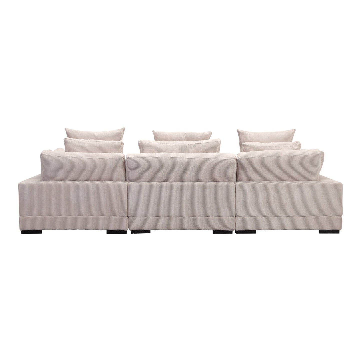 Tumble Lounge Polyester Upholstered Modular Sectional