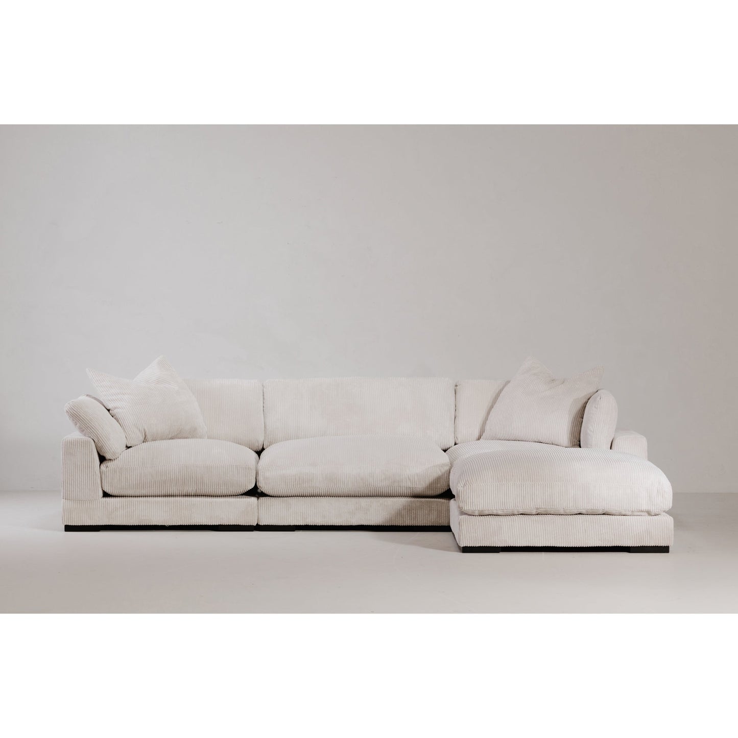 Tumble Lounge Polyester Upholstered Modular Sectional