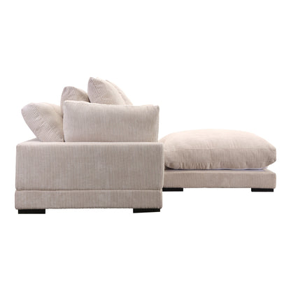 Tumble Nook Polyester Upholstered Cappuccino Modular Sectional