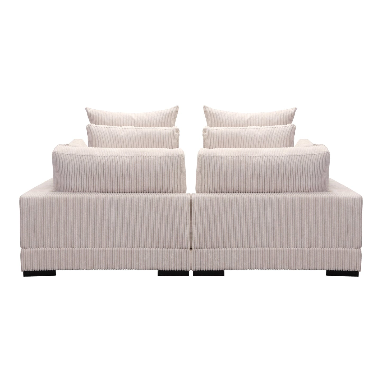 Tumble Nook Polyester Upholstered Cappuccino Modular Sectional