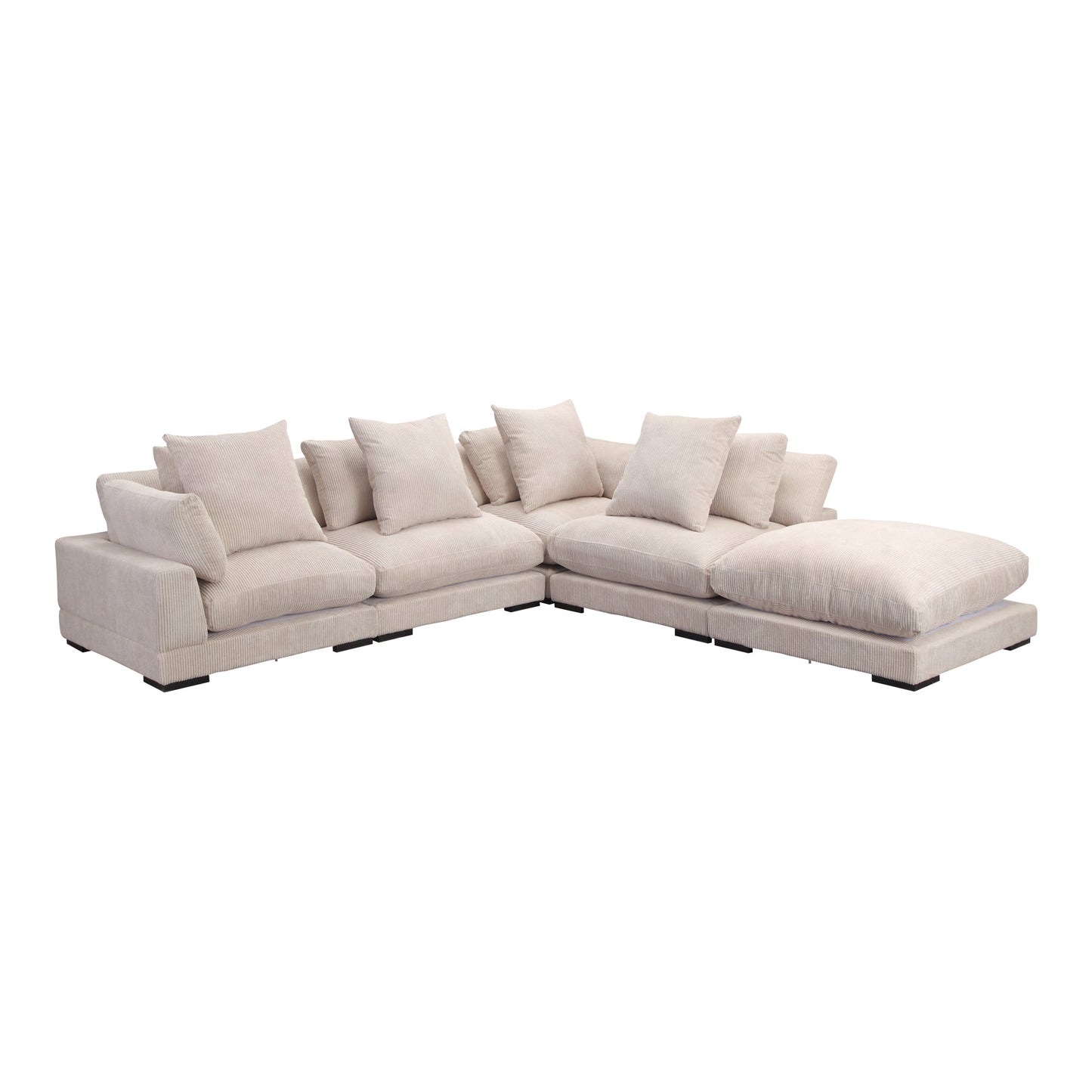 Tumble Dream Polyester Upholstered Modular Sectional