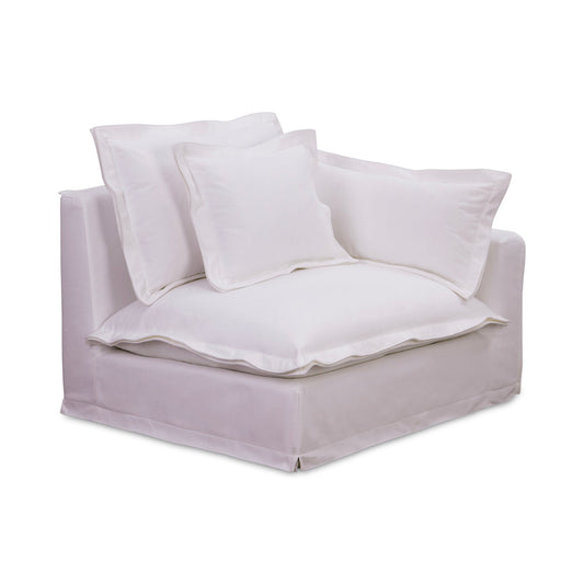 Olivia Polyester Upholstered Right Arm Facing