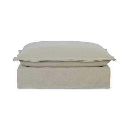 Olivia Polyester Upholstered Ottoman