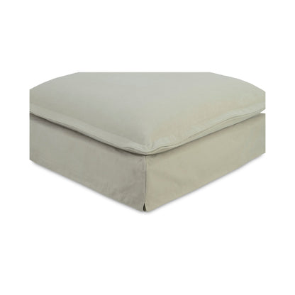 Olivia Polyester Upholstered Ottoman