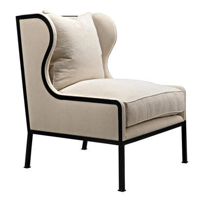 Allende Fabric Upholstered Armless Chair