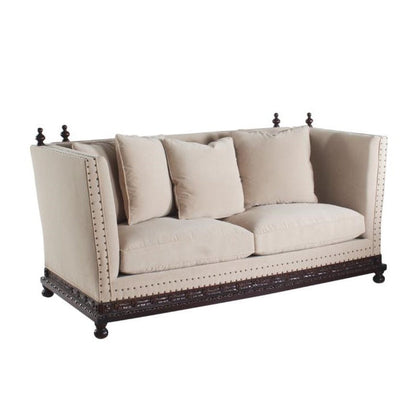 Peninsula Home Santa Fe Off-White Fabric Sofa