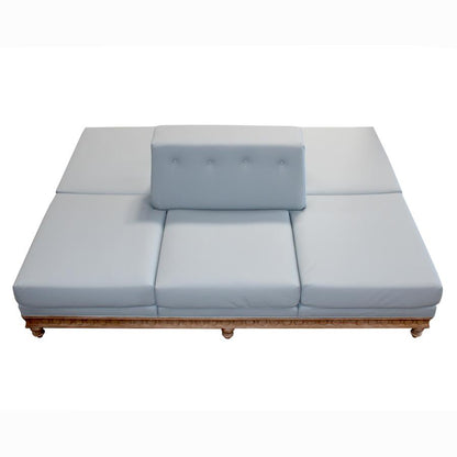 Peninsula Home Gemini Soft Faux Leather Double Sofa